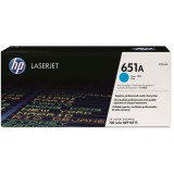HP toner No. 651A (ciánkék)