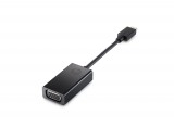 HP USB-C to VGA Adapter Black P7Z54AA#ABB