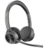 HP Voyager 4320 On Ear headset Bluetooth®, Vezetékes Stereo Fekete Headset (7Y211AA) (7Y211AA)