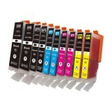 HQ Premium Canon PGI-570XL CLI-571XL (PGI570*2, CLI571 BK*2,C*2,M*2,Y*2) Utángyártott Tintapatron Multipack