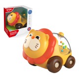 Huanger Happy World: Gurulós csörgő oroszlán 11cm