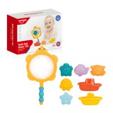 Huanger Happy World: Vízivilág horgászhálós fürdőjáték tengeri állatokkal