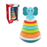 Huanger Music World: Elefántos toronyépítő játék hanggal