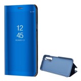 Huawei Honor 20 Pro, Oldalra nyíló tok, hívás mutatóval, Smart View Cover, kék (utángyártott) (RS91881) - Telefontok