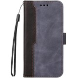 Huawei Honor Magic 7 Pro, Oldalra nyíló tok, stand, kártyatartóval, kézpánttal, Wooze Colour Wallet, szürke