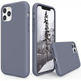 Huawei Honor Magic 7 Pro, Szilikon tok, Wooze Liquid Silica Gel, leander-szürke