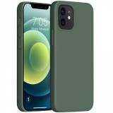 Huawei Honor Magic 7 Pro, Szilikon tok, Wooze Liquid Silica Gel, sötétzöld