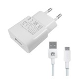 Huawei hw-050100e01w hálózati töltő (USB-A, USB micro-B kábel, fehér)