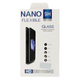 Huawei P20 Lite, Kijelzővédő fólia, ütésálló fólia, Tempered Glass (edzett üveg), Nano Flexi Glass, Clear (67781) - Kijelzővédő fólia