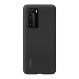 Huawei P40 Pro szilikon telefonvédő fekete