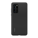 Huawei P40 szilikon telefonvédő fekete