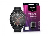 Huawei Watch GT (46 mm) ütésálló képernyővédő fólia - MyScreen Protector AntiCrash Shield Edge3D - 2 db/csomag - átlátszó