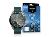 Huawei Watch GT Active rugalmas üveg képernyővédő fólia - MyScreen Protector Hybrid Glass - 2 db/csomag - átlátszó