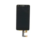 Huawei Y5 II kompatibilis LCD modul kerettel, OEM jellegű, fekete, Grade S+