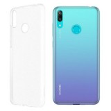 Huawei Y7 2019, Műanyag, Átlátszó, Gyári Hátlap Tok