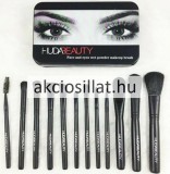 HudaBeauty Sminkecset Készlet fém dobozban 12db