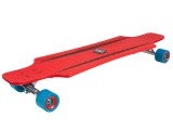 Hudora LONGBOARD CruiseStar Gördeszka-Csapágyas PU Kerekekkel-91.5 cm-Piros