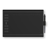 HUION H1060P digitális rajztábla Fekete 5080 lpi 250 x 160 mm USB