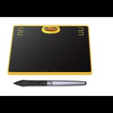 Huion HS64SE Digitális Rajztábla 16 x 10.2 cm - Fekete / Sárga (HS64 SE)