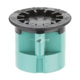 Hunter rövid sugárú mikropermetező Spray fúvóka 4H - rögzített, 1,2 m - fix 180° - világoszöld