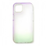 Hurtel Aurora Case Case for iPhone 12 Pro Max Neon Gel Cover Purple