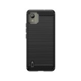 Hurtel Carbon Case szilikon tok Nokia C110 - fekete