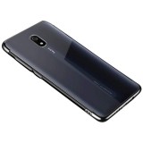 Hurtel Clear Color Gel tok TPU galvanizált keret telefontok Xiaomi redmi 8A fekete telefontok