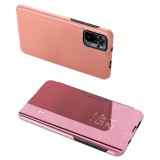 Hurtel Clear View Case flip case Xiaomi Redmi Note 11 Pro+ 5G (China) / 11 Pro 5G (China) / Mi11i HyperCharge / Poco X4 NFC 5G pink
