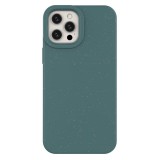 Hurtel Eco Case Case for iPhone 12 Pro Max Silicone Cover Phone Cover Green