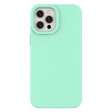 Hurtel Eco Case Case for iPhone 12 Pro Max Silicone Cover Phone Shell Mint