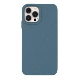 Hurtel Eco Case tok iPhone 14 Plus szilikon lebomló tok tengerészkék