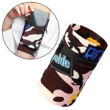 Hurtel Fabric armband for running fitness brown