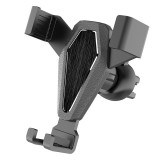 Hurtel Gravity smartphone car holder, black air vent grille (YC07)