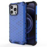 Hurtel Honeycomb tok Armor tok TPU Bumper iPhone 13 Pro Blue