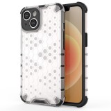 Hurtel Honeycomb tok iPhone 14 Armor hibrid tok átlátszó