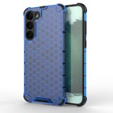 Hurtel Honeycomb tok Samsung Galaxy S23+ Armor hibrid tok kék