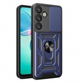 Hurtel Hybrid Armor Camshield tok Samsung Galaxy S25 Plus - kék