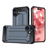 Hurtel Hybrid Armor tok iPhone 16 - kék