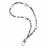 Hurtel Lanyard for keys, pendant, string beads, pattern 2