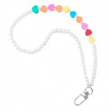 Hurtel Lanyard for keys, pendant, string beads, pattern 3