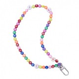 Hurtel Lanyard for keys, pendant, string beads, pattern 5