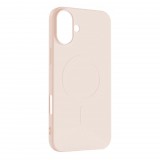 Hurtel Liquid Silicone MagSafe tok iPhone 16 - rózsaszín