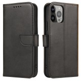 Hurtel Magnet Case case for TCL 30 flip cover wallet stand black