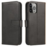 Hurtel Magnet Case case for Vivo Y35 / Vivo Y22 / Vivo Y22s cover with flip wallet stand black