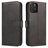 Hurtel Magnet Case elegant case with flip cover and stand function Xiaomi Redmi Note 11 Pro+ 5G (China) / 11 Pro 5G (China) / Mi11i HyperCharge / Poco X4 NFC 5G black