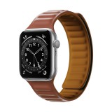 Hurtel Magnetic Strap Watch Strap 6/5/4/3/2 / SE (44mm / 42mm) Magnetic Band Bracelet Bracelet Brown