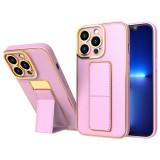 Hurtel New Kickstand Case case for iPhone 12 Pro with stand pink