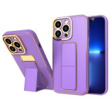 Hurtel New Kickstand Case case for iPhone 12 Pro with stand purple