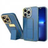 Hurtel New Kickstand Case case for iPhone 13 Pro Max with stand blue