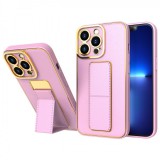 Hurtel New Kickstand Case case for iPhone 13 Pro Max with stand pink